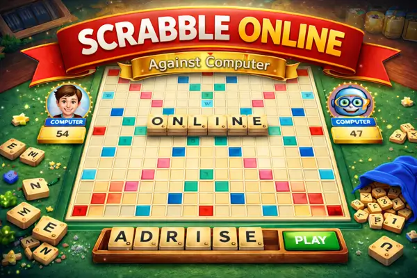 Scrabble Online – play against computer